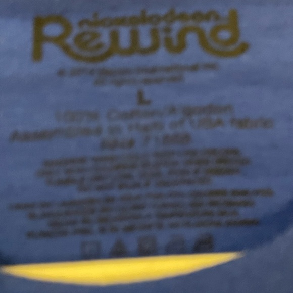 Licensed Nickelodeon Rugrats Retro Men’s Large Vintage Graphic T-Shirt NWOT - Picture 6 of 6